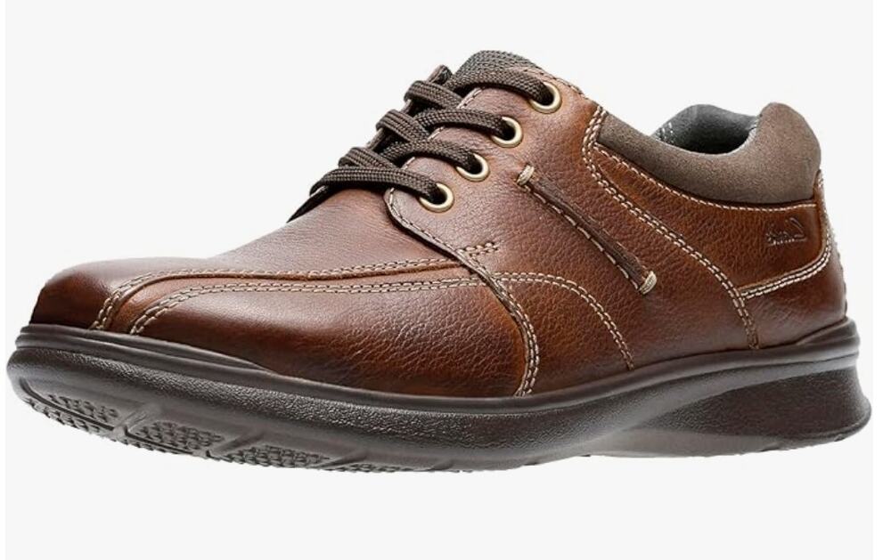 Clarks Men's Cotrell Walk Oxford, Tobacco, 7.5 M US